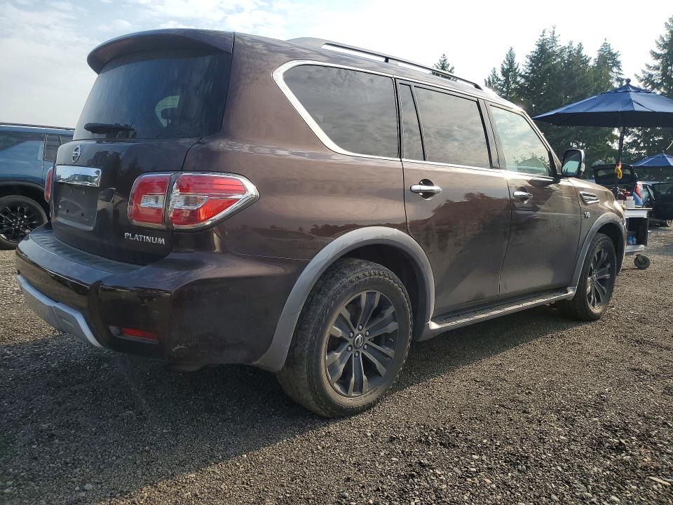 2017 Nissan Armada VIN JN8AY2NE4H9704730 COPART salvage auction — MECHANICAL, WA - VEHICLE CERT OF OWNERSHIP-TITL (P), sold $125 on 2026-07-28 (photo 3)