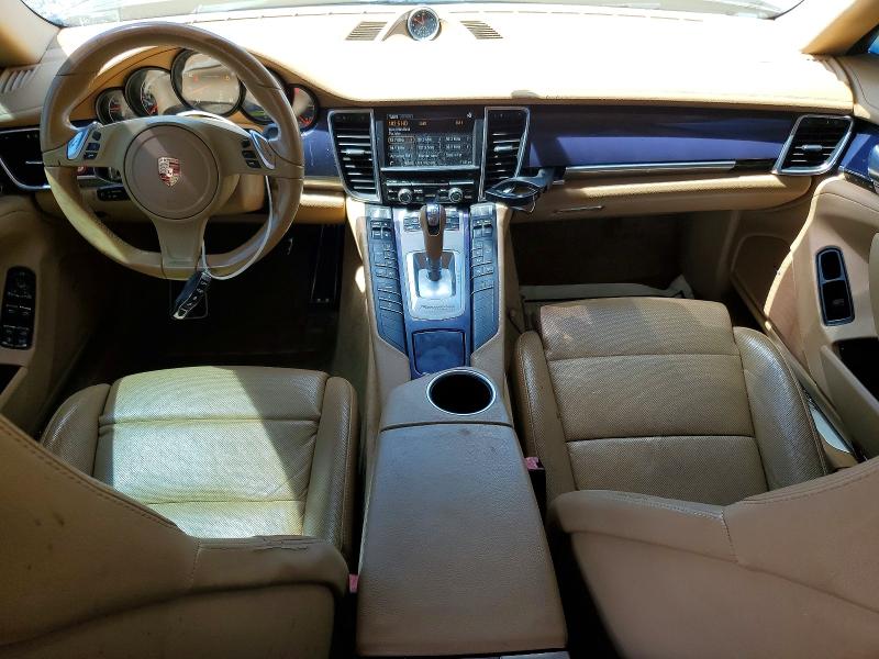 2014 Porsche Panamera VIN WP0AA2A71EL010129 COPART salvage auction — FRONT END, Sc - Certificate Of Title (P), sold $5,700 on 2026-08-04 (photo 8)
