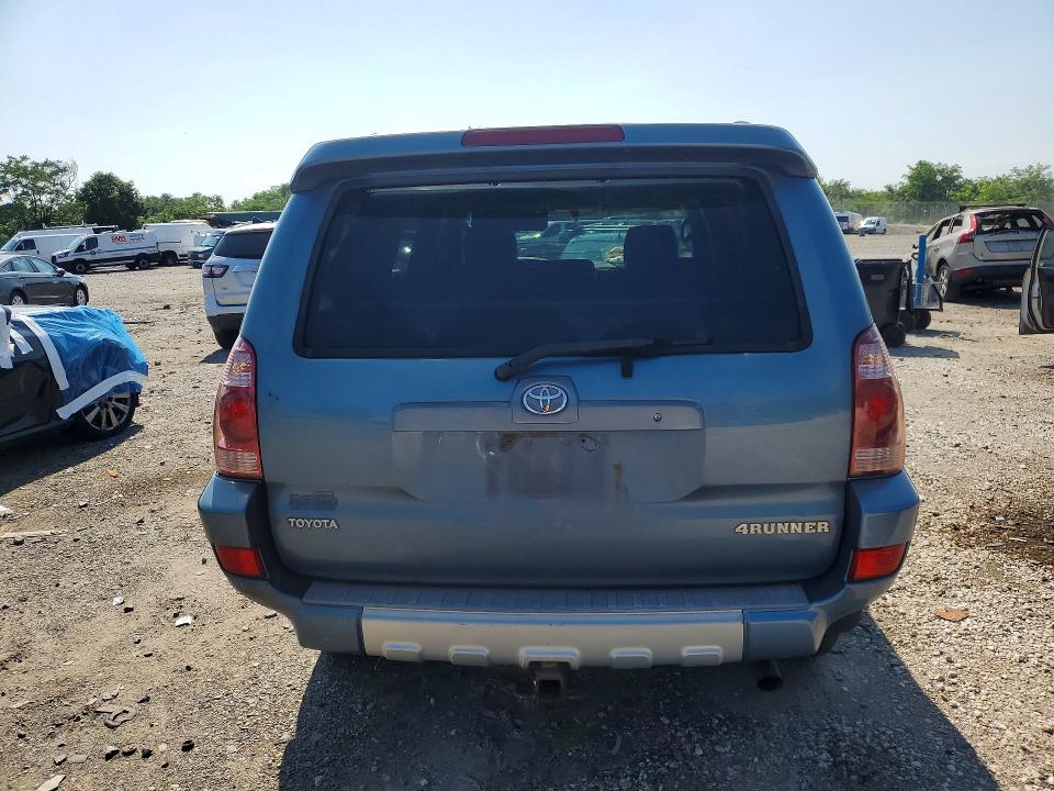 2004 Toyota 4runner VIN JTEBU14R140042206 COPART salvage auction — FRONT END, Md - Cert Of Salvage > 75% Damage, sold $1,950 on 2026-07-28 (photo 6)