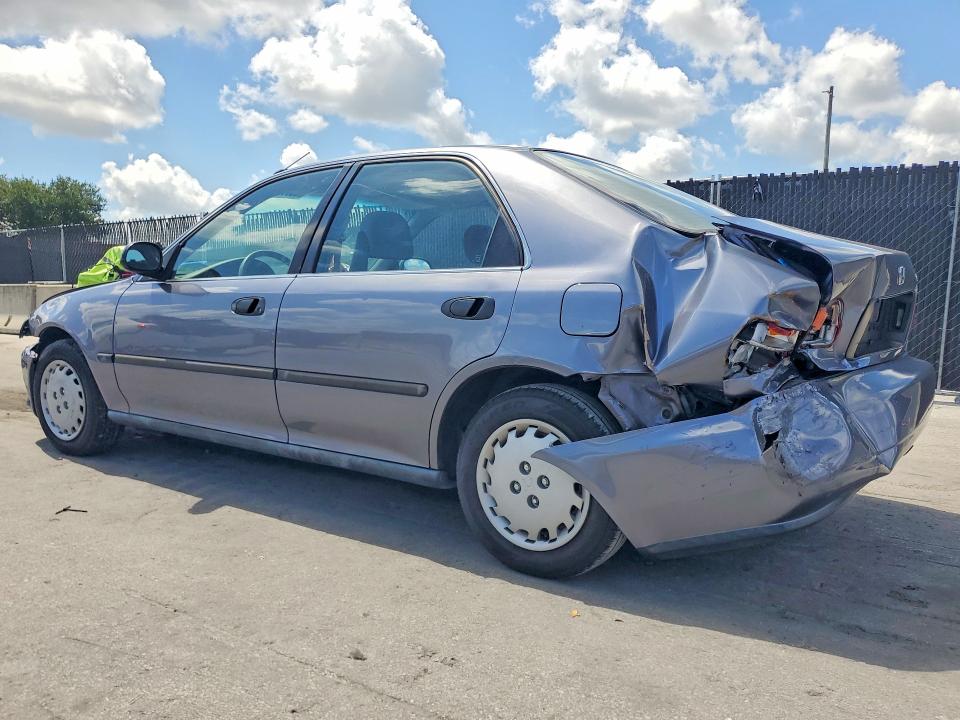 1994 Honda Civic VIN JHMEG8653RS012646 COPART salvage auction — REAR END, FL - CERT OF TITLE SLVG REBUILDABLE, sold $300 on 2026-07-14 (photo 2)