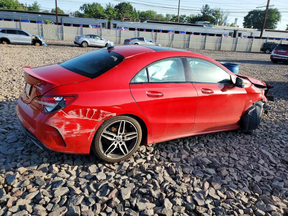 2019 Mercedes-benz Cla-klasse VIN WDDSJ4GB7KN712361 COPART salvage auction — FRONT END, Pa - Cert Of Salv-R=Reconstructed, sold $800 on 2026-07-22 (photo 3)