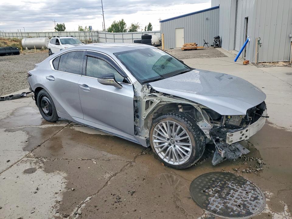 2023 Lexus Is VIN JTHD81F28P5052402 COPART salvage auction — FRONT END, Nv - Salvage Title, sold $15,900 on 2026-09-03 (photo 4)