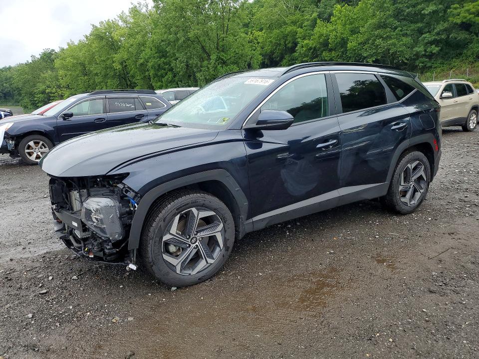2024 Hyundai VIN KM8JCCD16RU217442 COPART salvage auction — REAR END, Ny - Mv-907A Salvage Certificate, sold $9,400 on 2026-07-09 (photo 1)