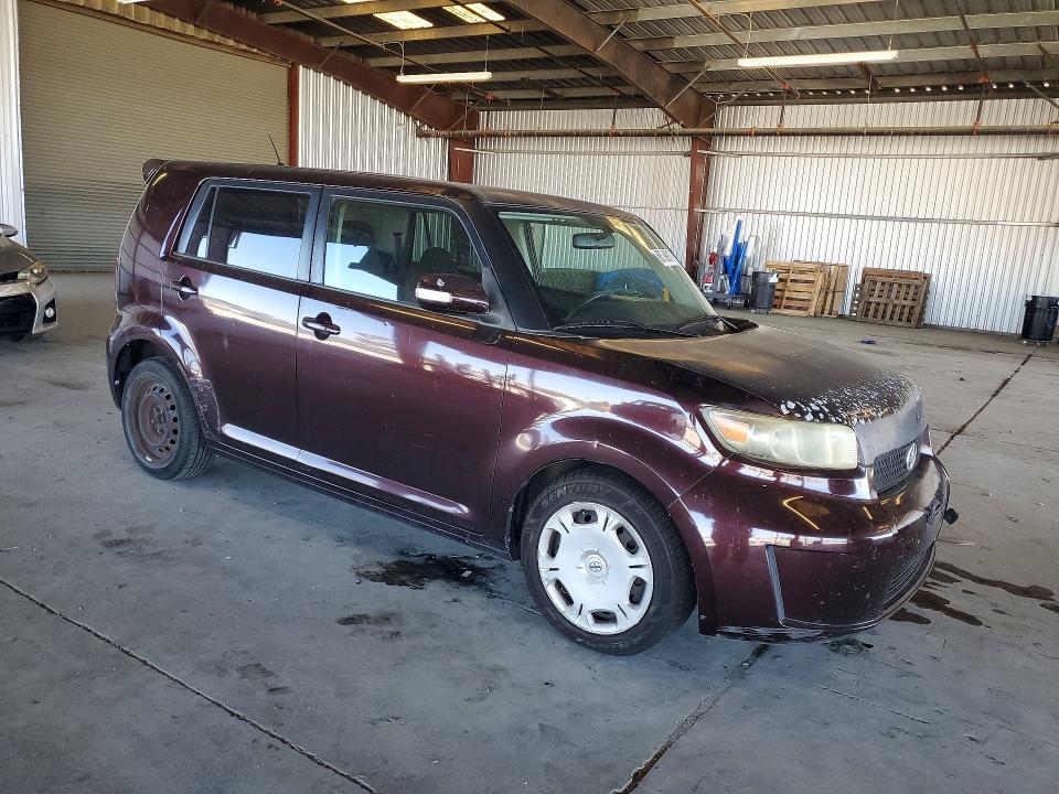 2008 Toyota Scion VIN JTLKE50E781040654 COPART salvage auction — MECHANICAL, CA - DIS/DLR/EXP ONLY CLEAN TITLE, sold $125 on 2026-07-16 (photo 4)