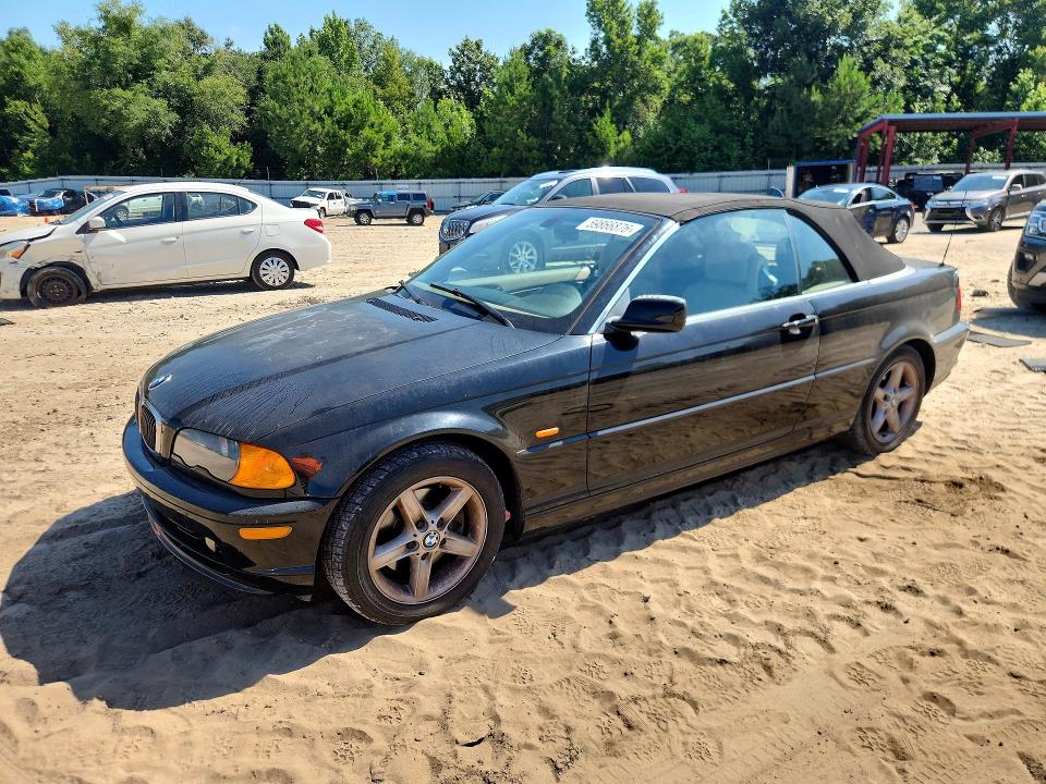 2003 BMW 3er VIN WBABS33473PG91350 COPART salvage auction — MINOR DENT/SCRATCHES, Fl - Certificate Of Title, sold $350 on 2026-07-31 (photo 1)