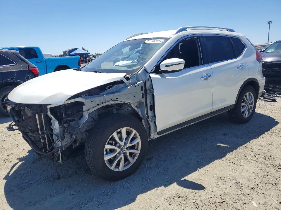 2018 Nissan Rogue VIN KNMAT2MTXJP600142 COPART salvage auction — FRONT END, Ca - Salvage Certificate, sold $3,050 on 2026-07-14 (photo 1)