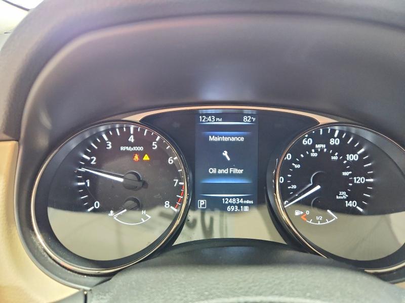 2016 Nissan Rogue VIN JN8AT2MT5GW012992 COPART salvage auction — FRONT END, PA - CERTIFICATE OF SALVAGE, sold $1,050 on 2026-07-31 (photo 9)