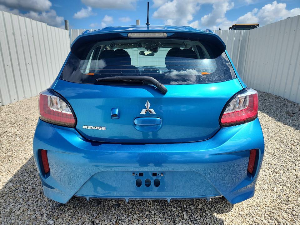 2024 Mitsubishi Mirage VIN ML32AUHJ7RH025005 COPART salvage auction — MINOR DENT/SCRATCHES, Md - Certificate Of Title (P), sold $7,900 on 2026-07-22 (photo 6)