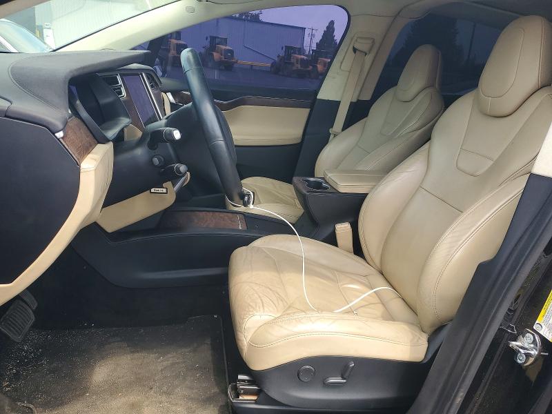 2017 Tesla Model x VIN 5YJXCBE2XHF049392 COPART salvage auction — FRONT END, Ca - Cert Of Title-Salvaged, sold $150 on 2026-07-27 (photo 7)