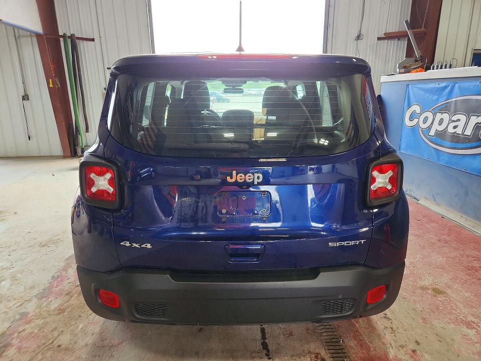 2019 Jeep Renegade VIN ZACNJBAB1KPK61324 COPART salvage auction — FRONT END, Salvage Title, sold $1,200 on 2026-07-20 (photo 6)