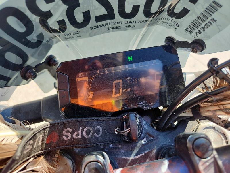 2019 Honda VIN MLHNC5500K5001087 COPART salvage auction — UNKNOWN, Tx - Salvage Vehicle Title, sold $325 on 2026-07-09 (photo 7)