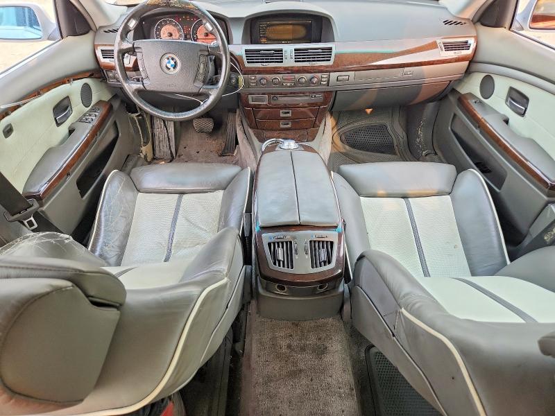 2003 BMW 7er VIN WBAGN63443DR08429 COPART salvage auction — FRONT END, Va - Certificate Of Title, sold $100 on 2026-07-28 (photo 8)