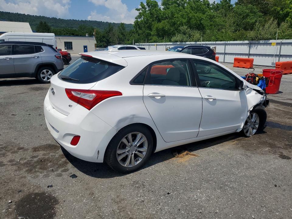 2013 Hyundai Elantra VIN KMHD35LE9DU033683 COPART salvage auction — FRONT END, Pa - Certificate Of Salvage, sold $125 on 2026-07-28 (photo 3)