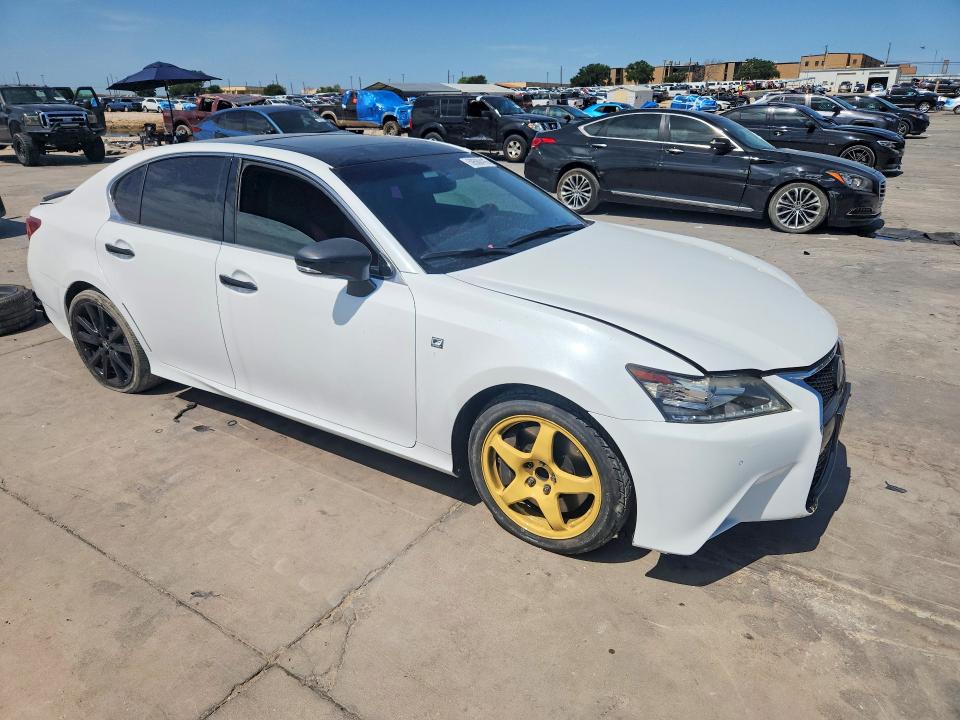 2015 Lexus Gs 350 VIN JTHBE1BL0FA008981 COPART salvage auction — SIDE, TX - CERTIFICATE OF TITLE, sold $9,400 on 2026-09-03 (photo 4)