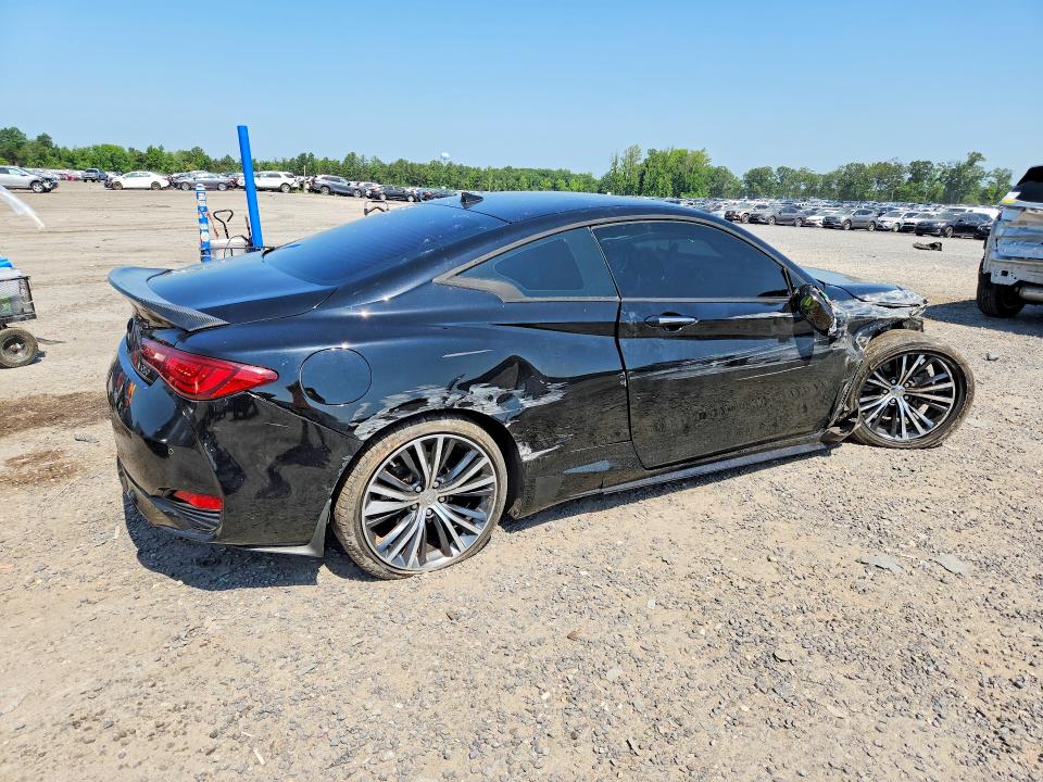 2018 Infiniti Q60 VIN JN1EV7EK7JM341810 COPART salvage auction — FRONT END, VA - CERT OF TITLE - SALVAGE, sold $2,550 on 2026-07-29 (photo 3)
