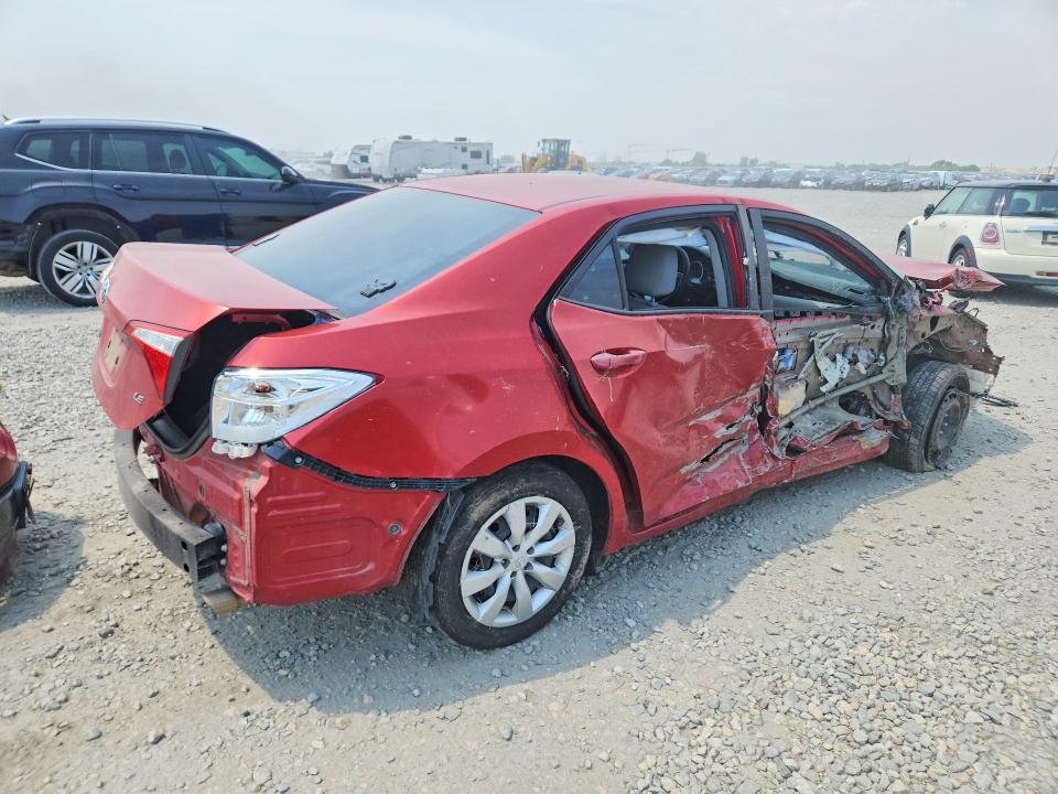 2016 Toyota Corolla VIN 5YFBURHE2GP444370 COPART salvage auction — FRONT END, Co - Public - Salvage Title, sold $1,600 on 2026-07-16 (photo 3)