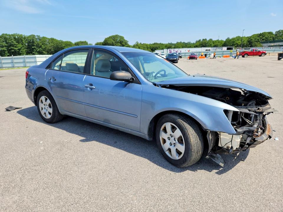 2010 Hyundai Sonata VIN 5NPET4AC0AH659729 COPART salvage auction — FRONT END, MA - CERT OF TITLE-RECONSTRCTD COLL, sold $450 on 2026-07-22 (photo 4)