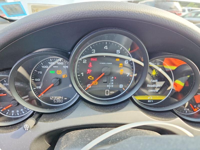 2012 Porsche Cayenne VIN WP1AA2A25CLA08612 COPART salvage auction — FRONT END, Ny - Certificate Of Title, sold $1,050 on 2026-07-24 (photo 9)