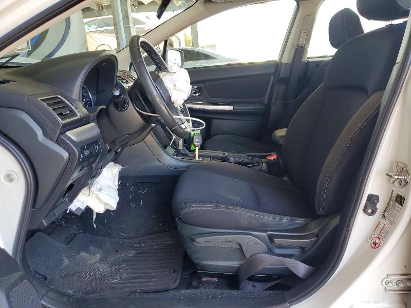 2016 Subaru Impreza VIN JF1GPAS67GH286352 COPART salvage auction — FRONT END, CA - SALVAGE CERTIFICATE, sold $300 on 2026-07-16 (photo 7)