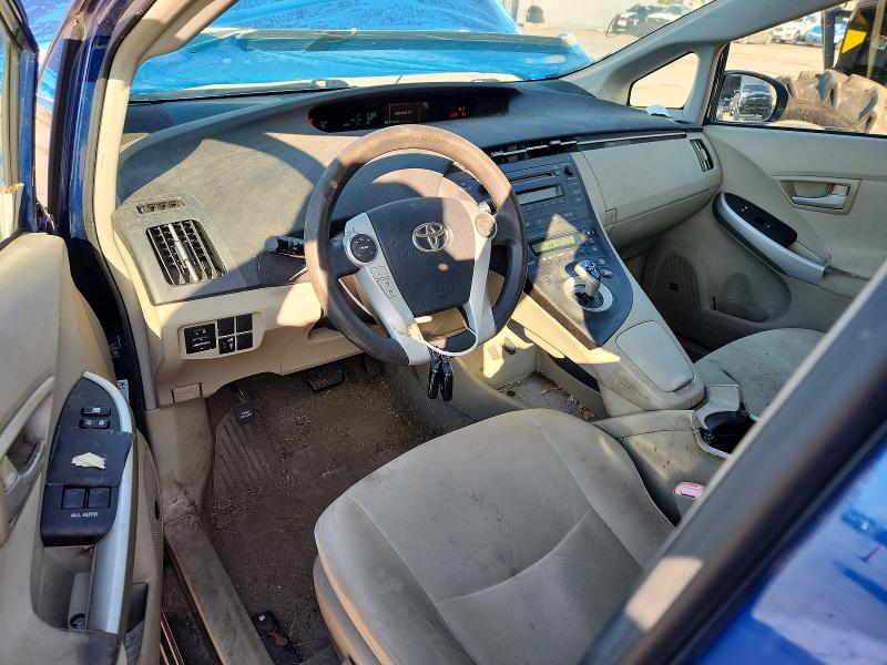 2010 Toyota Prius VIN JTDKN3DU9A0037459 COPART salvage auction — FRONT END, LA - CERT OF TITLE-SALVAGE (P), sold $275 on 2026-07-22 (photo 8)