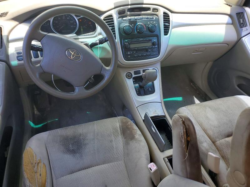 2007 Toyota Highlander VIN JTEGD21A570166901 COPART salvage auction — WATER/FLOOD, Fl - Certificate Of Title, sold $20 on 2026-07-29 (photo 8)