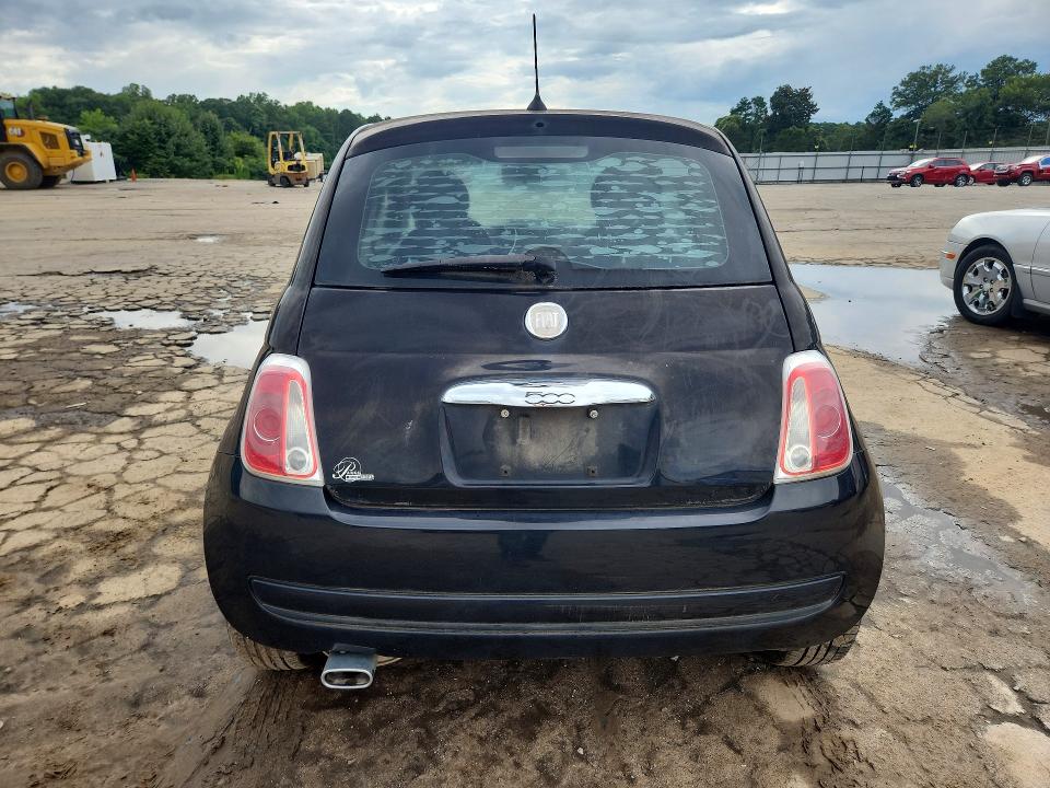 2013 Fiat 500 VIN 3C3CFFAR7DT534296 COPART salvage auction — MINOR DENT/SCRATCHES, Mt - Certificate Of Title, sold $525 on 2026-07-30 (photo 6)