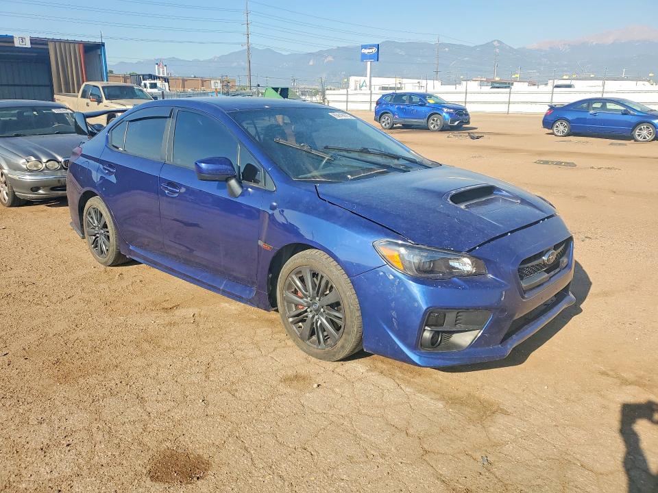 2017 Subaru Wrx VIN JF1VA1B63H9829670 COPART salvage auction — MECHANICAL, Co - Cert Of Title-Rebuilt Salvage, sold $2,250 on 2026-07-22 (photo 4)