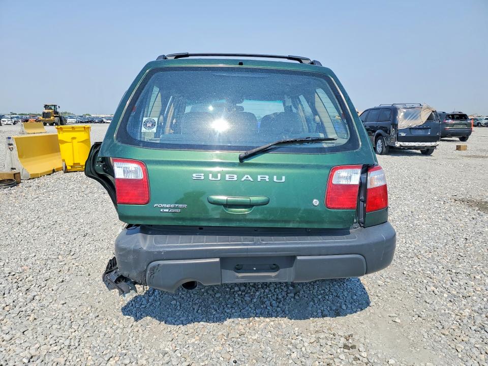 2002 Subaru Forester VIN JF1SF63582H726376 COPART salvage auction — REAR END, Co - Salvage Title, sold $250 on 2026-07-16 (photo 6)