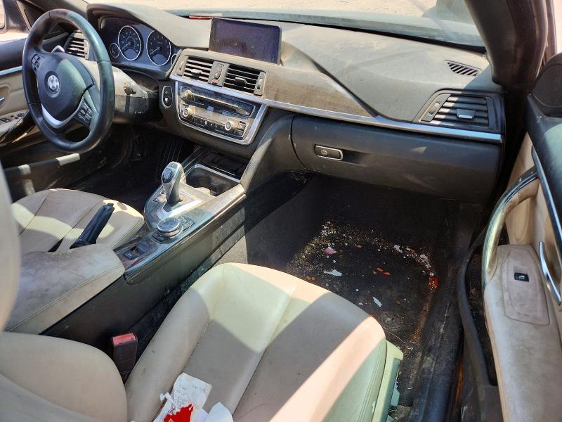 2015 BMW 4er VIN WBA3V7C57FP771485 COPART salvage auction — FRONT END, Tx - Cert Of Title-Rebuilt Salvage, sold $1,200 on 2026-07-22 (photo 8)