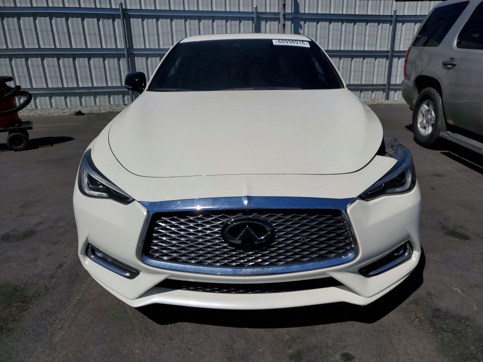 2019 Infiniti Q60 VIN JN1FV7EK2KM360058 COPART salvage auction — SIDE, CA - SALVAGE CERTIFICATE, sold $8,300 on 2026-08-11 (photo 5)