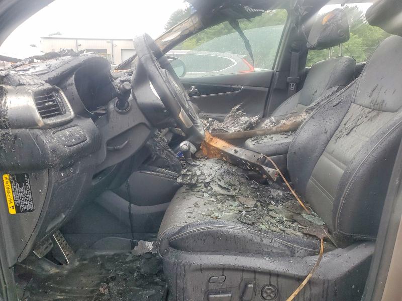 2017 Kia Sorento VIN 5XYPKDA58HG307710 COPART salvage auction — BURN, Ma - Cert Of Title-Salvage, sold $175 on 2026-07-16 (photo 7)