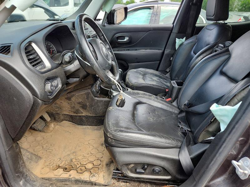 2020 Jeep Renegade VIN ZACNJBD13LPL70842 COPART salvage auction — FRONT END, Ny - Mv-907A Salvage Certificate, sold $1,550 on 2026-08-19 (photo 7)