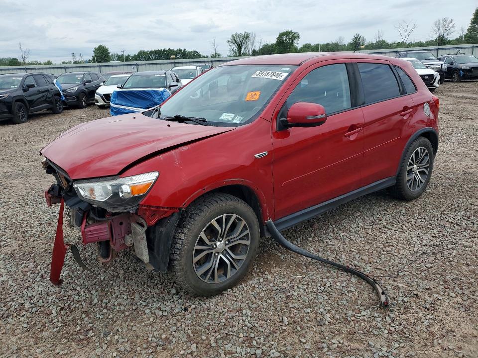 2016 Mitsubishi Outlander VIN JA4AR3AW9GZ041399 COPART salvage auction — FRONT END, Ny - Mv-907A Salvage Certificate, sold $2,150 on 2026-07-15 (photo 1)