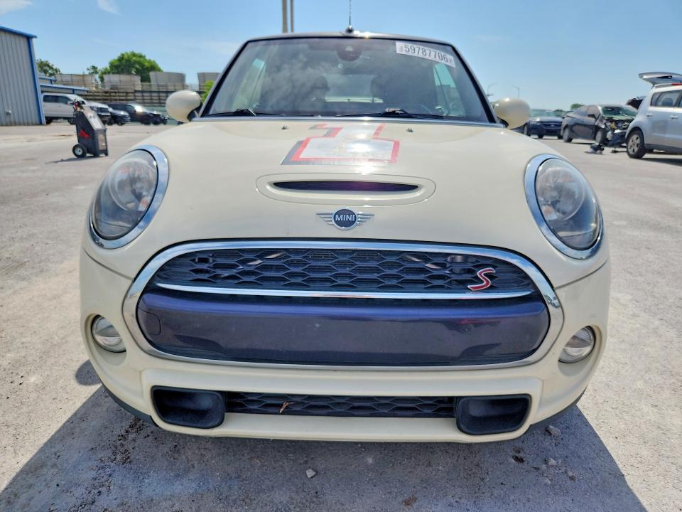 2019 Mini Cooper VIN WMWWG9C56K3E40064 COPART salvage auction — WATER/FLOOD, Ok - Cert Of Title-Salvage Flood, sold $1,000 on 2026-07-29 (photo 5)