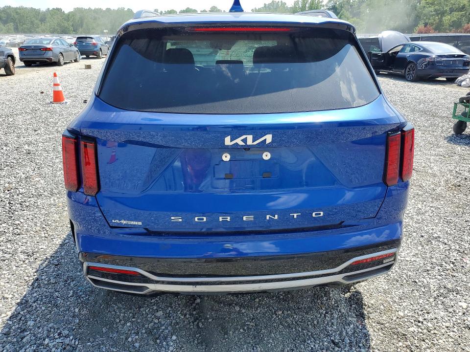 2022 Kia Sorento VIN 5XYRL4LC6NG134833 COPART salvage auction — FRONT END, Sc - Cert Of Title-Salvage, sold $4,400 on 2026-07-29 (photo 6)