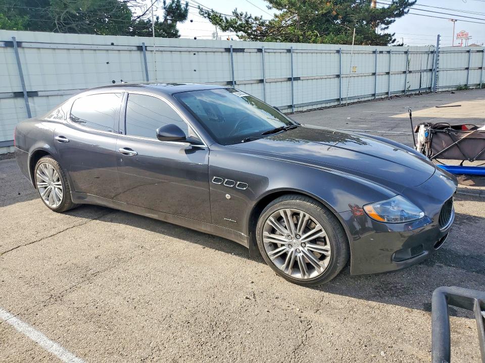 2011 Maserati Quattroporte VIN ZAM39JKA3B0058116 COPART salvage auction — MINOR DENT/SCRATCHES, Oh - Certificate Of Title, sold $5,500 on 2026-07-17 (photo 4)