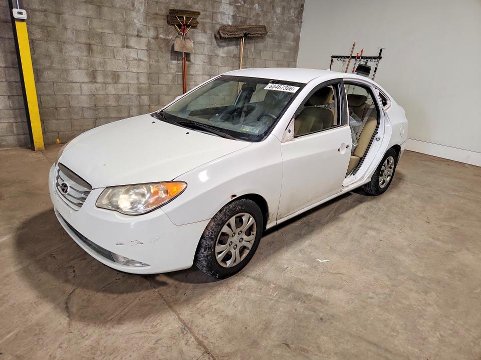 2010 Hyundai Elantra VIN KMHDU4AD2AU858381 COPART salvage auction — SIDE, Pa - Certificate Of Salvage, sold $500 on 2026-07-22 (photo 1)