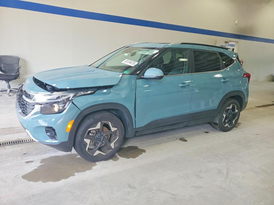2025 Kia Seltos VIN KNDER2AA3S7737430 COPART salvage auction — FRONT END, Va - Cert Of Title - Salvage, sold $7,100 on 2026-08-21 (photo 1)