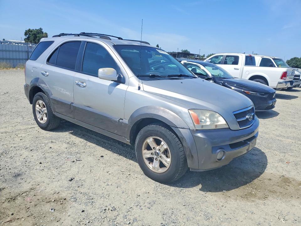 2004 Kia Sorento VIN KNDJD733445239616 COPART salvage auction — SIDE, Ca - Salvage Certificate, sold $175 on 2026-07-23 (photo 4)