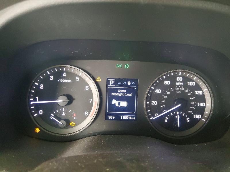2018 Hyundai Tucson VIN KM8J3CA22JU690692 COPART salvage auction — MECHANICAL, WA - VEHICLE CERT OF OWNERSHIP-TITL, sold $1,600 on 2026-07-31 (photo 9)