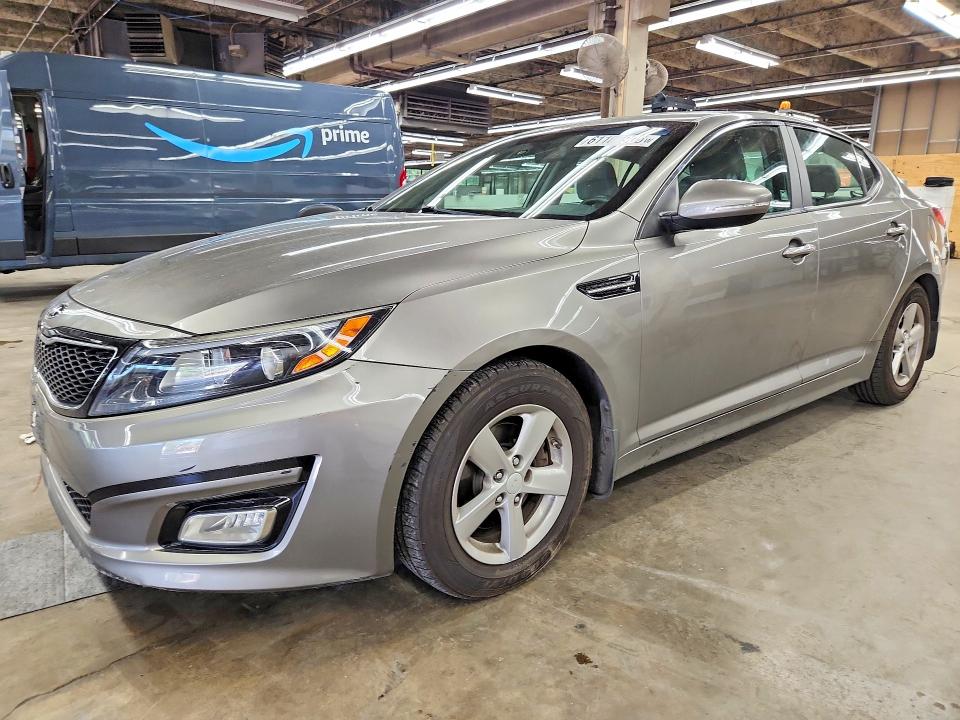 2014 Kia Optima VIN 5XXGM4A70EG290185 COPART salvage auction — MECHANICAL, Salvage Title, sold $375 on 2026-07-27 (photo 1)