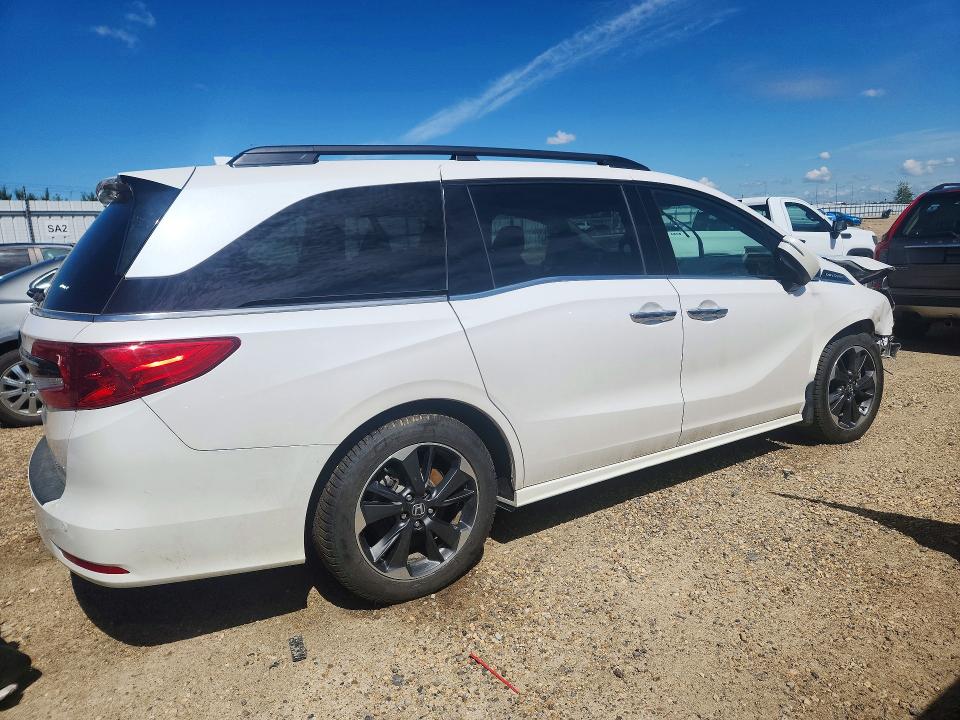 2024 Honda Odyssey VIN 5FNRL6H85RB502500 COPART salvage auction — FRONT END, Ab - Bos - Salvage, sold $8,600 on 2026-07-09 (photo 3)
