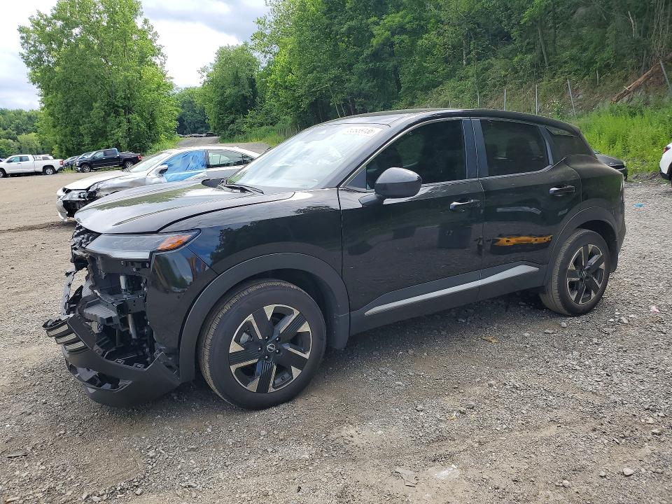 2025 Nissan Kicks VIN 3N8AP6CB6SL369567 COPART salvage auction — FRONT END, Ny - Mv-907A Salvage Certificate, sold $7,100 on 2026-08-20 (photo 1)