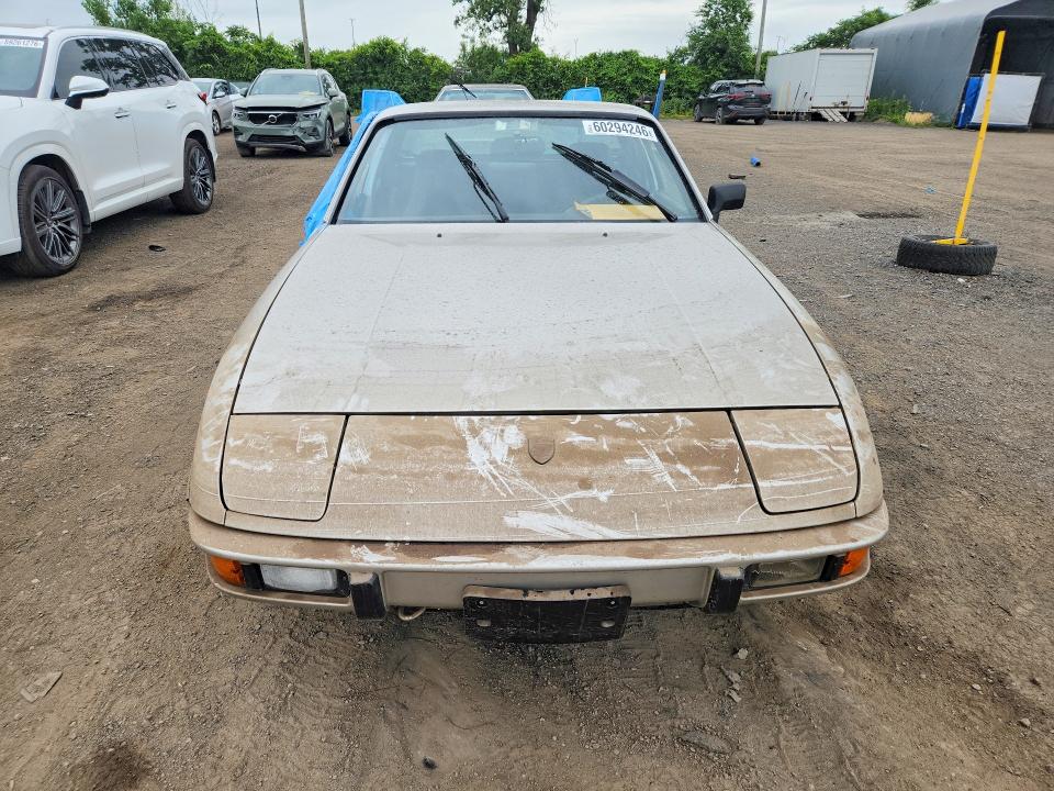 1983 Porsche 924 VIN WP0ZZZ92ZDN400707 COPART salvage auction — WATER/FLOOD, QC - IRRECUPERABLE, sold $300 on 2026-08-25 (photo 5)