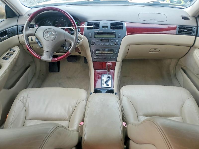 2004 Lexus Es 330 VIN JTHBA30G740014809 COPART salvage auction — FRONT END, FL - CERT OF TITLE SLVG REBUILDABLE, sold $625 on 2026-07-17 (photo 8)