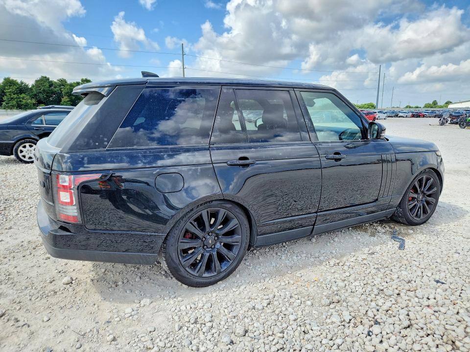 2017 Land rover RANGE ROVER VIN SALGS2FE6HA362940 COPART salvage auction — WATER/FLOOD, Tx - Salvage Title-Flood Damage, sold $1,100 on 2026-07-23 (photo 3)