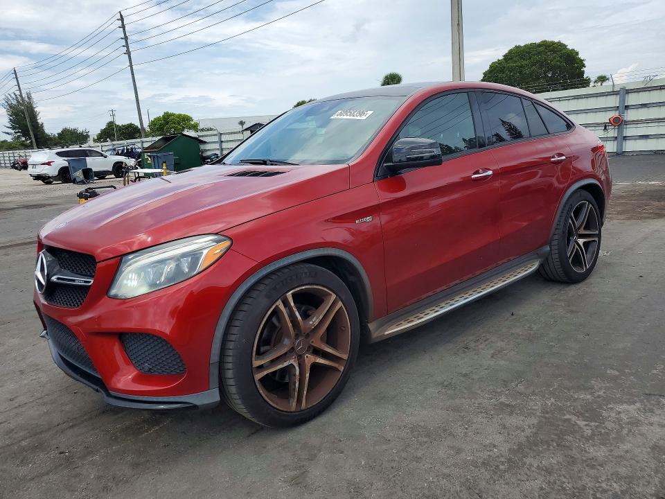 2019 Mercedes-benz Gle coupe VIN 4JGED6EB6KA133765 — COPART salvage auction photo