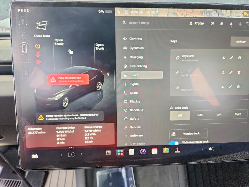 2024 Tesla Model 3 VIN 5YJ3E1EA3RF855358 COPART salvage auction — ALL OVER, Az - Cert Of Title - Salvage, sold $8,200 on 2026-08-02 (photo 9)