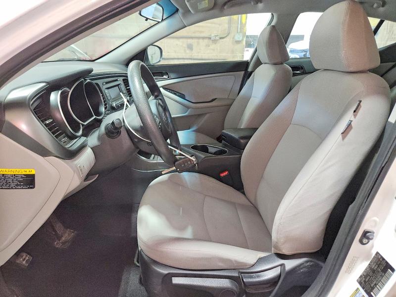 2015 Kia Optima VIN KNAGM4A74F5647970 COPART salvage auction — FRONT END, Mn - Certificate Of Title, sold $525 on 2026-07-16 (photo 7)