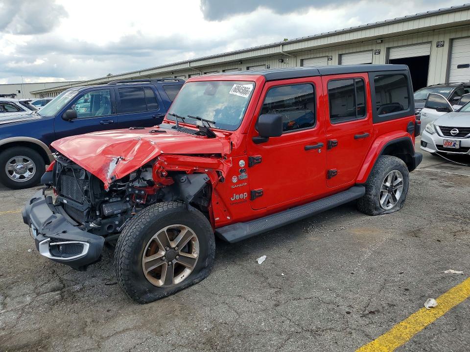 2020 Jeep VIN 1C4HJXEN6LW218927 COPART salvage auction — FRONT END, In - Certificate Of Title, sold $10,900 on 2026-07-30 (photo 1)